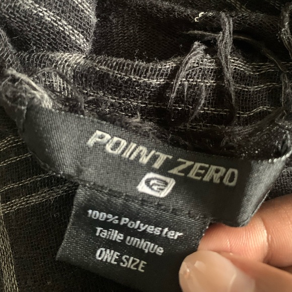 Point Zero Plaid Scarf - Picture 2 of 3